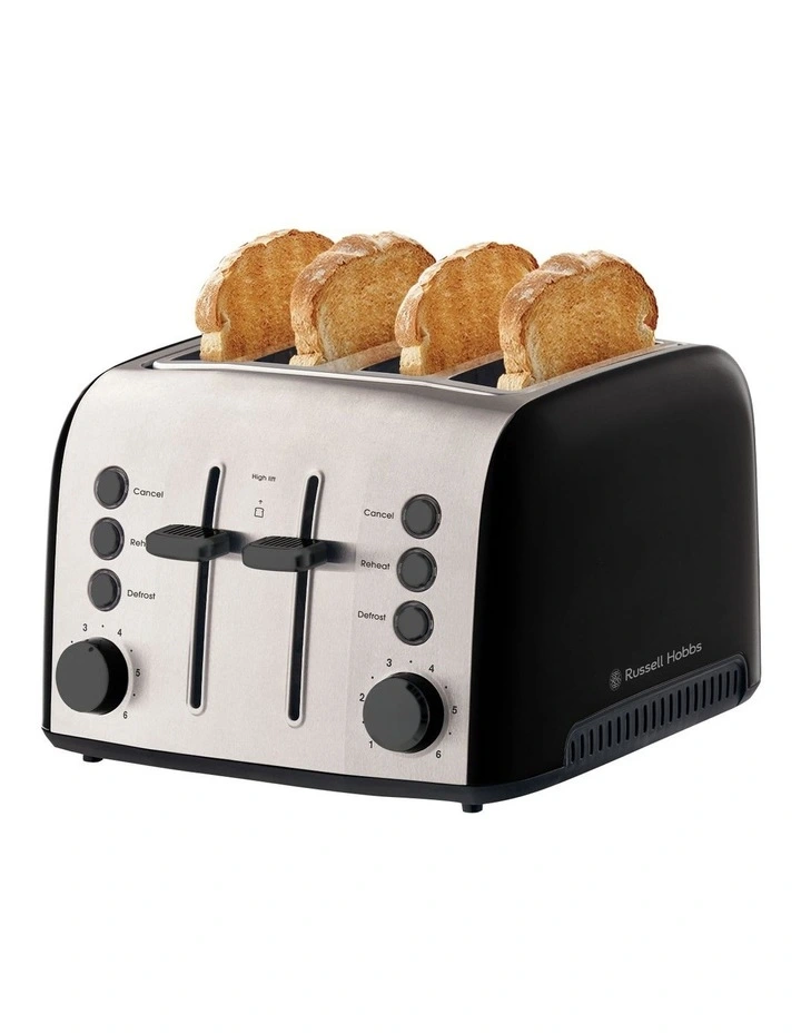 Cheap π― Russell Hobbs Brooklyn 4 Slice Toaster Black RHT94BLK π - Image 5