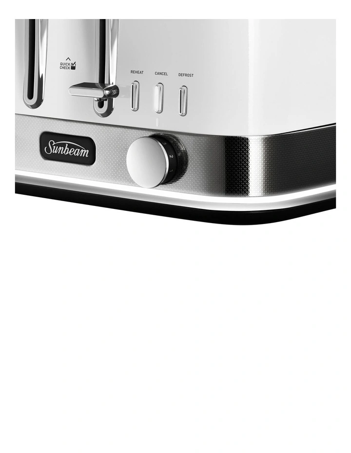 Buy π Sunbeam New York Collection 4 Slice Toaster White Silver TA4440WS π - Image 2