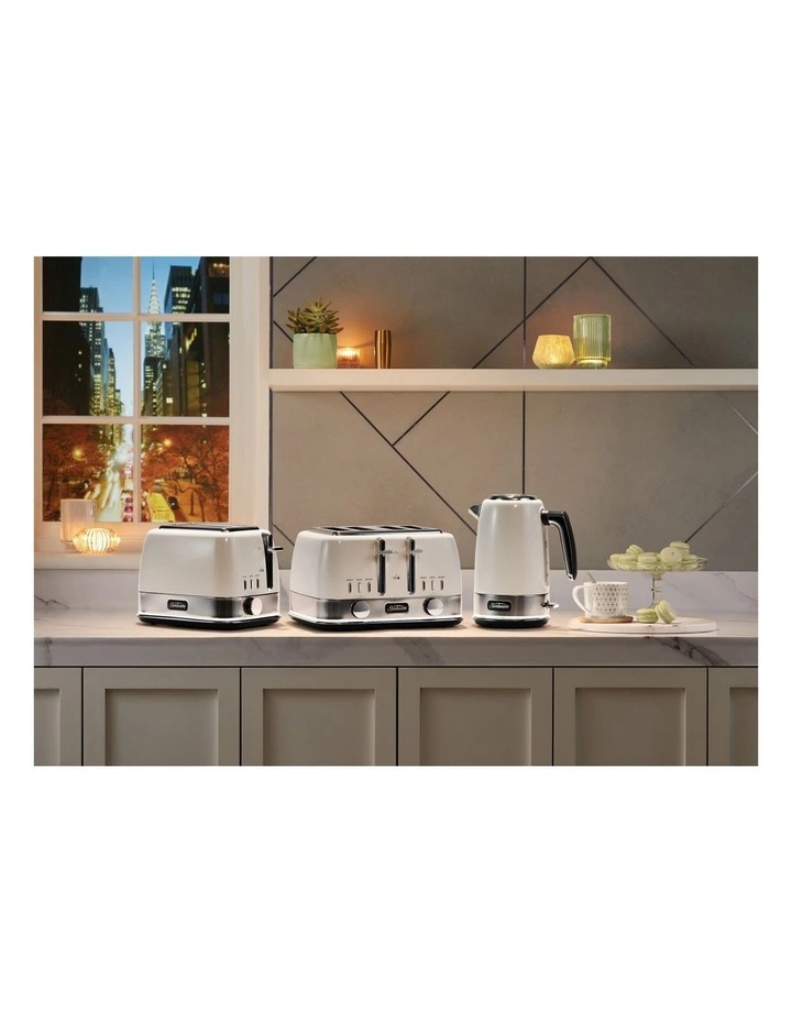 Buy π Sunbeam New York Collection 4 Slice Toaster White Silver TA4440WS π - Image 7