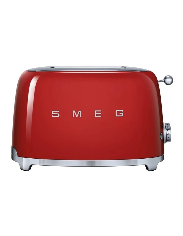 Cheapest ✔️ Smeg 50's Style 2 Slice Toaster Red TSF01RDAU 😍