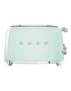 New โ๏ธ Smeg 50's Style 4 Slice Toaster Pastel Green TSF03PGAU ๐คฉ