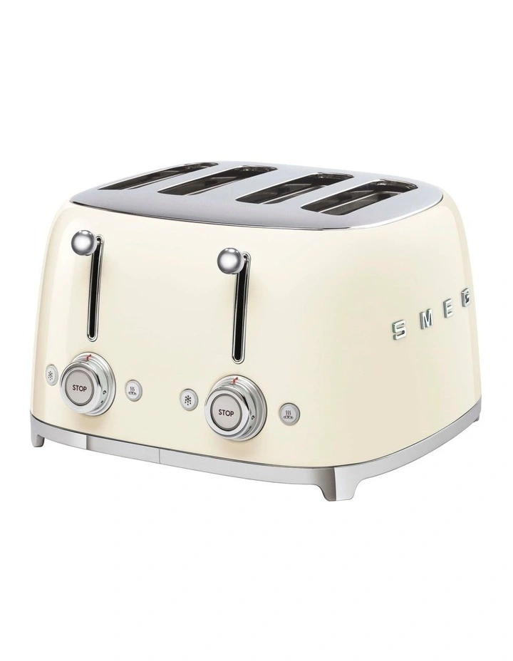 Coupon 😍 Smeg 50's Style 4 Slice Toaster Cream TSF03CRAU ✔️ - Image 2