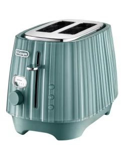 Best reviews of ❤️ Delonghi Ballerina 2 Slice Toaster Laguna Green CTD2003GR 👏