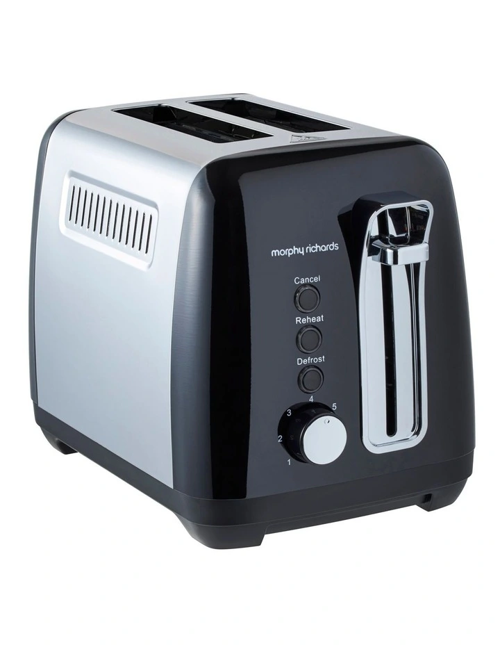 Buy π Morphy Richards Equip 2 Slice Toaster Black MRET02B π