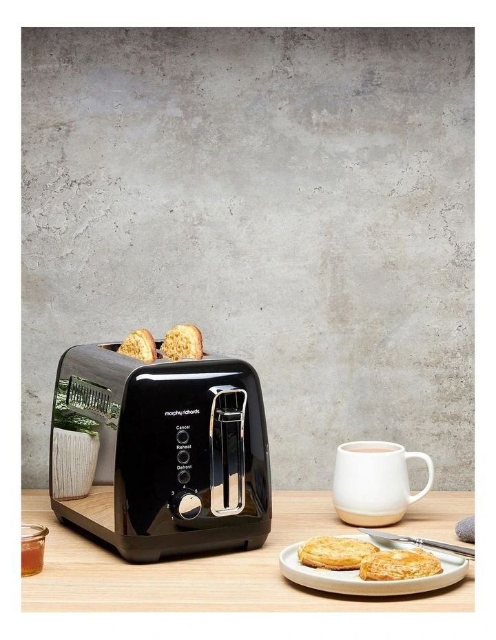 Buy π Morphy Richards Equip 2 Slice Toaster Black MRET02B π - Image 4