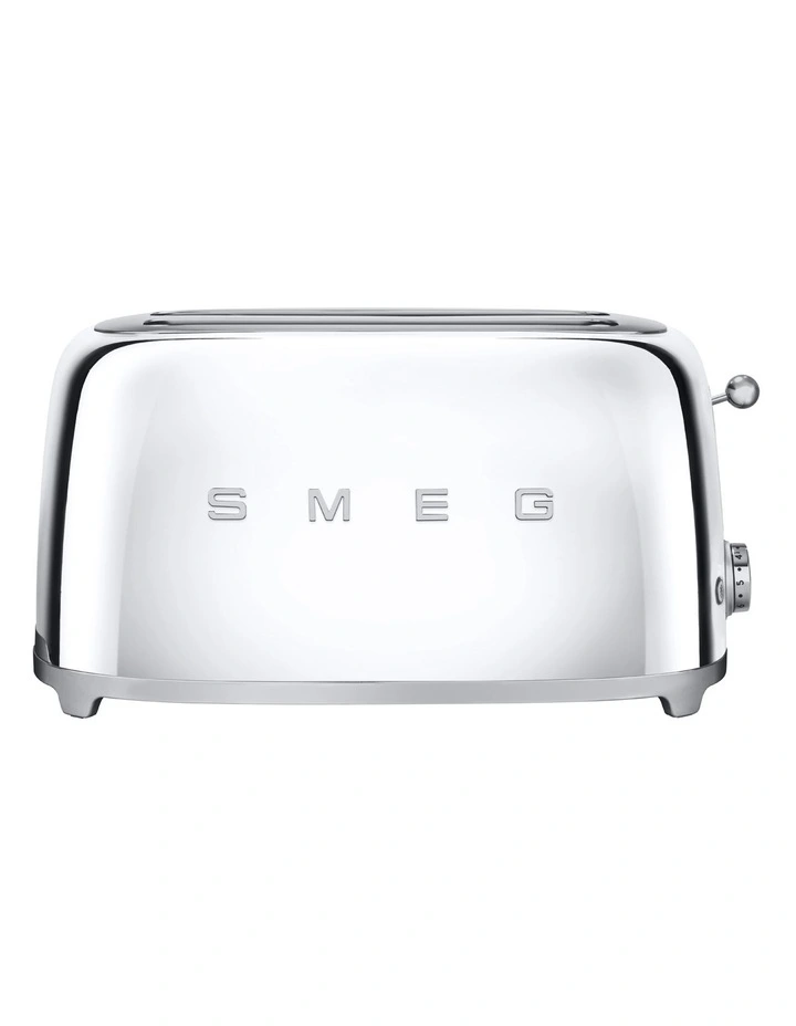 Cheapest 🔔 Smeg TSF02SSAU 50's Style Longslot 4 Slice Toaster: Chrome 🤩