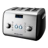 Flash Sale ???? KitchenAid Artisan 4 Slice Toaster Black KMT423 ????