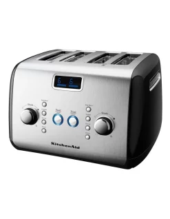 Flash Sale ๐ฅฐ KitchenAid Artisan 4 Slice Toaster Black KMT423 ๐คฉ
