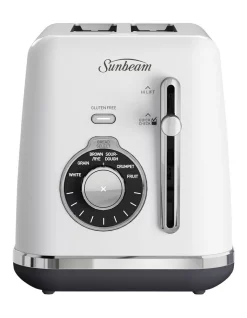 Flash Sale 👍 Sunbeam Alinea Select 2 Slice Toaster White TA2820W 🔔
