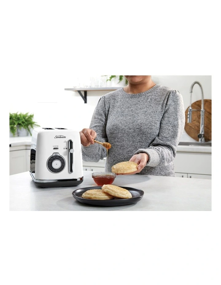 Flash Sale π Sunbeam Alinea Select 2 Slice Toaster White TA2820W π - Image 2