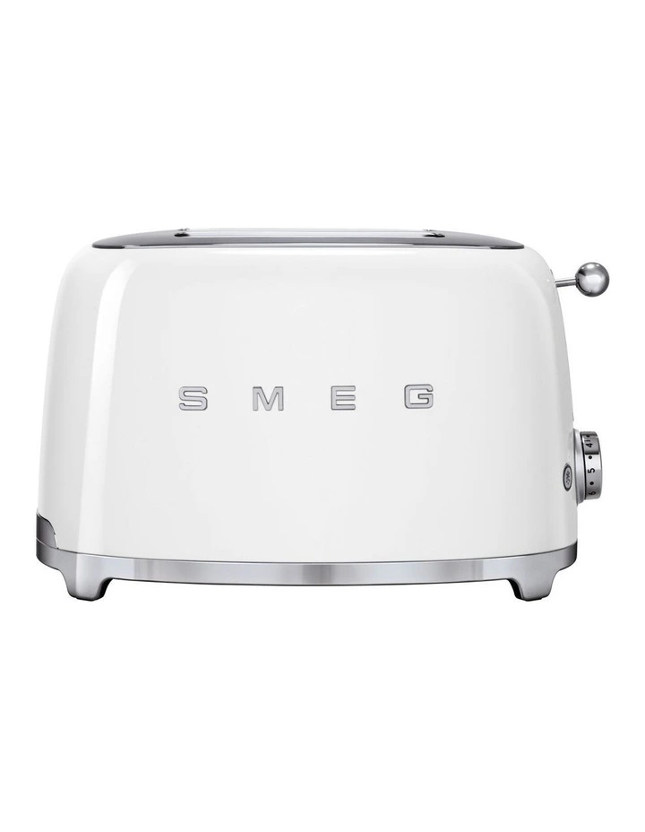 Coupon ๐ Smeg 50's Style 2 Slice Toaster White TSF01WHAU ๐ฏ