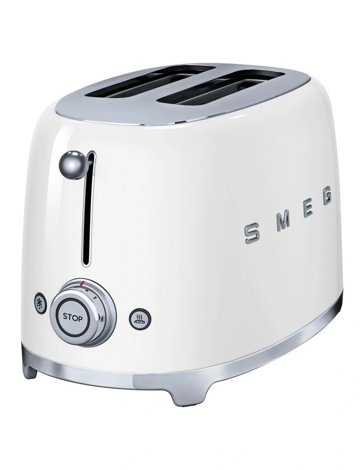 Coupon ๐ Smeg 50's Style 2 Slice Toaster White TSF01WHAU ๐ฏ - Image 2