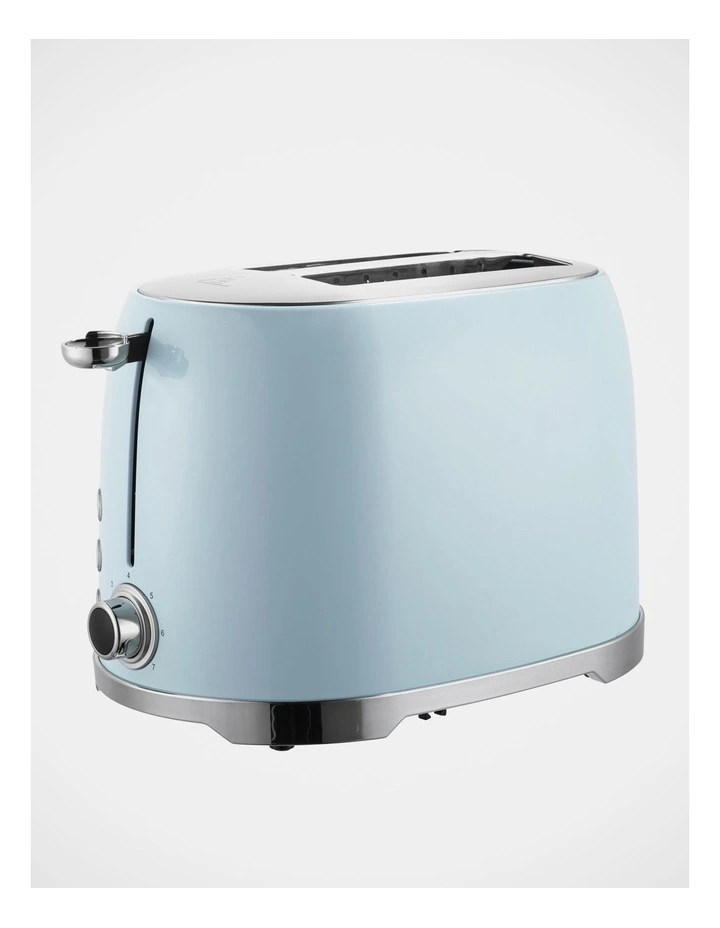 Deals π₯ Cucina Prestigio Retro 2 Slice Toaster Blue CT002V β - Image 2