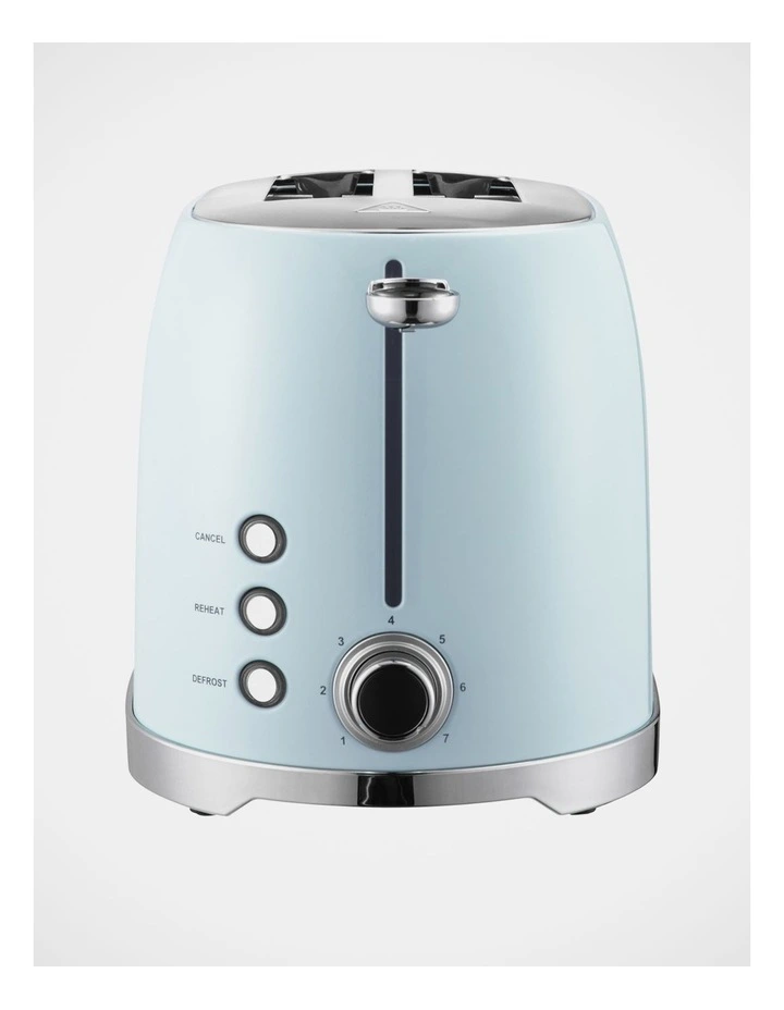 Deals π₯ Cucina Prestigio Retro 2 Slice Toaster Blue CT002V β - Image 3