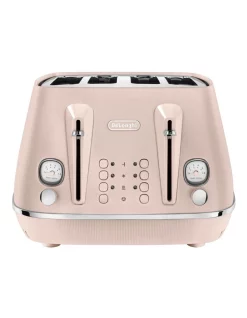 Coupon ⭐ Delonghi Distinta Perla 4-Slice Toaster Rose CTIN4003PK 😍