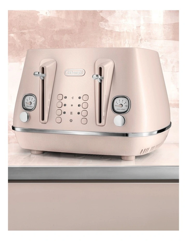 Coupon β Delonghi Distinta Perla 4-Slice Toaster Rose CTIN4003PK π - Image 7