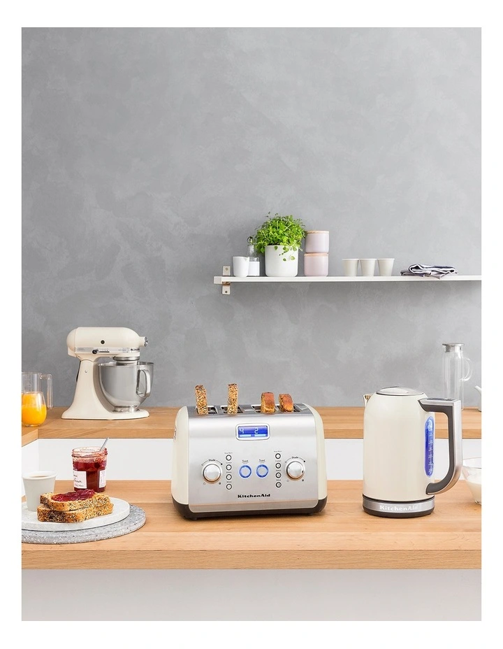 Cheap 😉 KitchenAid Artisan 4 Slice Toaster Cream KMT423 👍 - Image 8