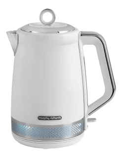 Promo ⭐ Morphy Richards Illumination 1.7L Kettle White 108021 😀