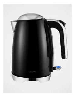 Deals 🎉 Cucina Prestigio Retro 1.7 Litre Kettle Black CK002B 😍