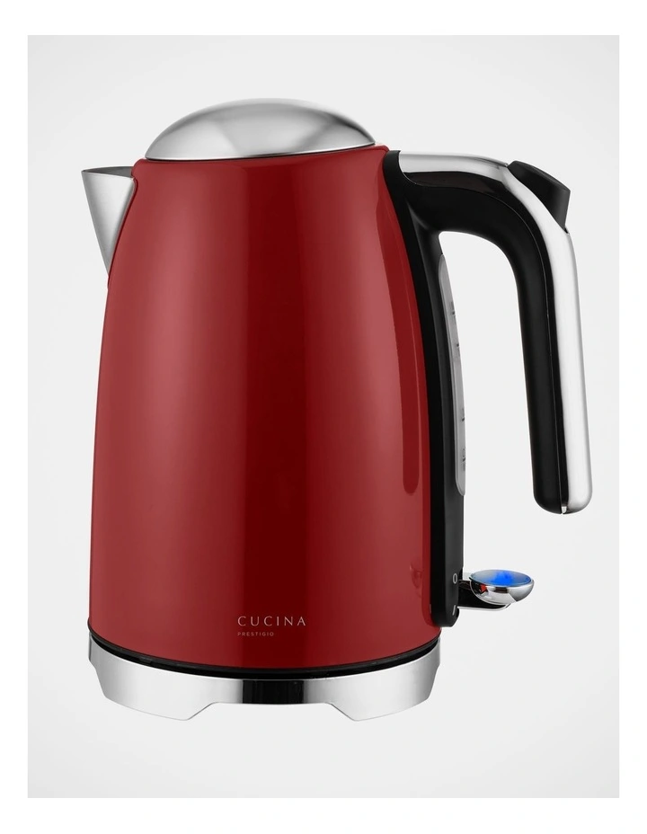 Hot Sale π€© Cucina Prestigio Retro 1.7 Litre Kettle Red CK002R π€©
