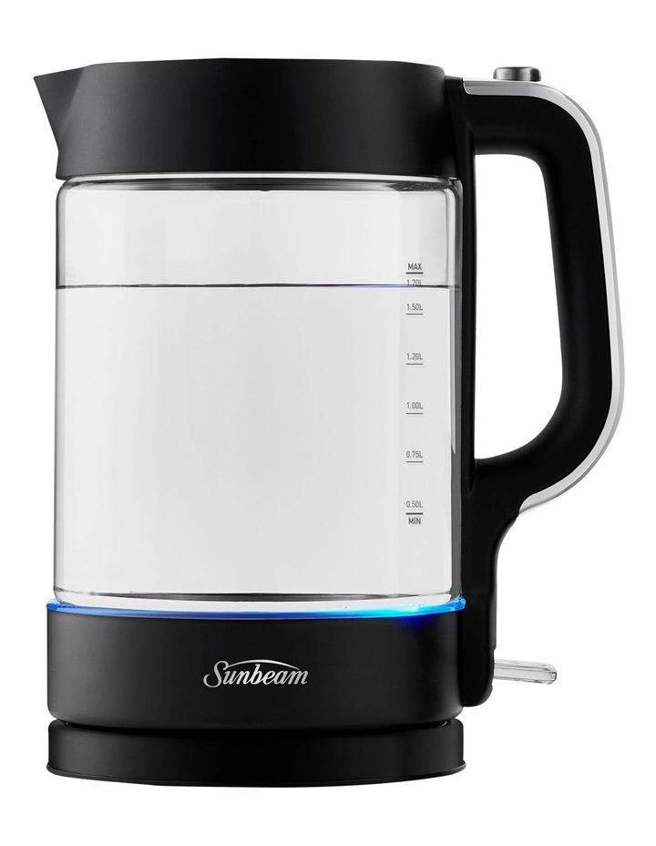 Cheapest β Sunbeam Black Classics Glass Kettle KE6450K π€©