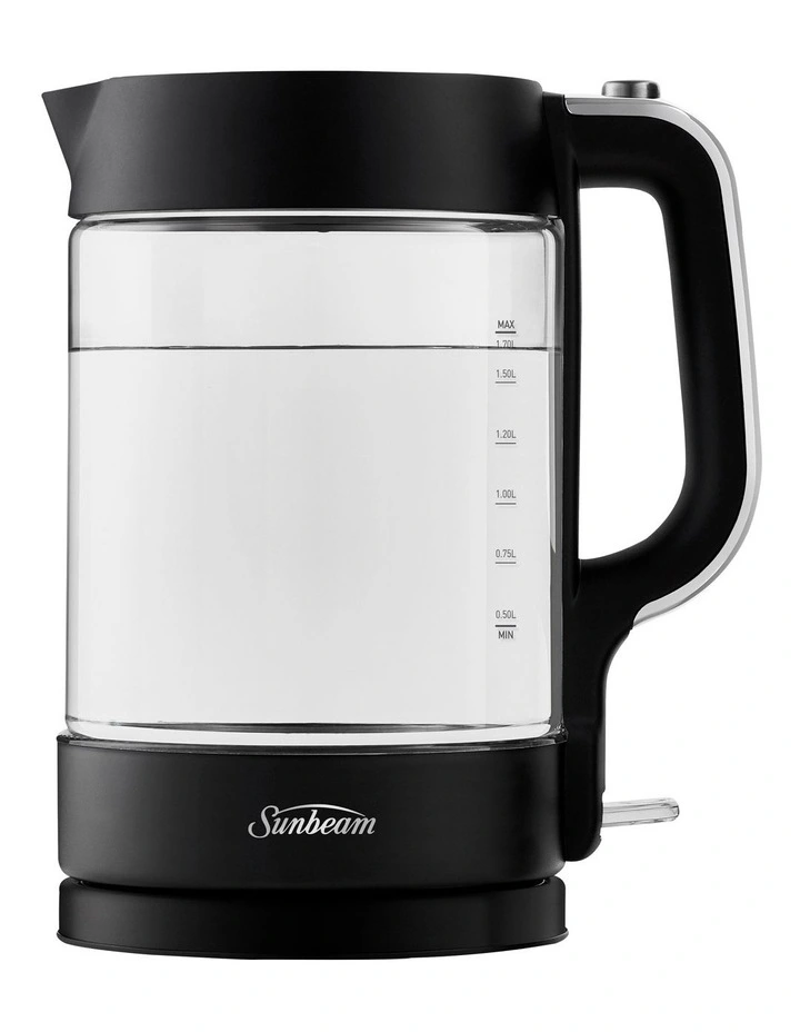 Cheapest β Sunbeam Black Classics Glass Kettle KE6450K π€© - Image 2