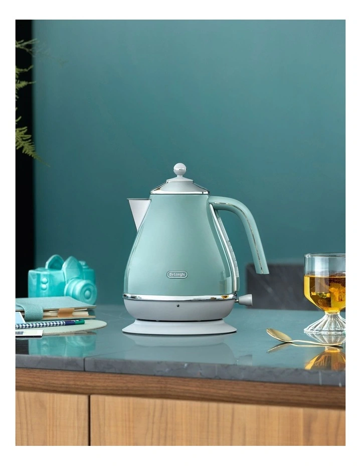 New π― Delonghi Icona Capitals 1.7L Kettle In Toronto Green β - Image 4